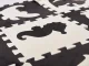 Kids Foam Floor Puzzle Mat Animals - 25 pcs, 30x30cm