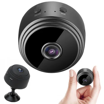 Wireless Mini WiFi Full HD Camera, Black