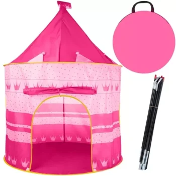Kruzzel Kids Play Tent Castle, Pink