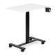 Mobile Height Adjustable Desk 70x48 cm Rolling Laptop Table for Home Office ModernHome
