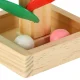 Medinis edukacinis žaislas Rutuliukų trasa Medis Montessori