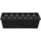 Kaiser CrispTec Perforated Bread Baking Pan, 25x11 cm, Black