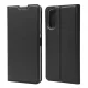 Sony Xperia 10 II Magnetic Leather Case Cover Card Holder, Black