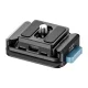 Fotopro RZ-3 Quick Release Plate with Base, Arca-Swiss, 1/4\", 8 kg