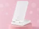 Folding Cosmetic Mirror with LED Backlight, White