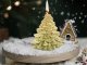 Decorative Christmas Tree Shaped Candle (8 cm, Mixed Colors)
