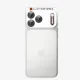 Spigen Optik Pro XL Glas.tR EZ Fit Camera Tempered Glass for iPhone 18 Pro Max - Dark Cherry