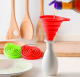 Silicone Collapsible Funnel, diameter 1 cm, Mix colors