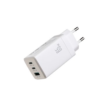 GaN Wall Charger Joyroom JR-TG10 65W 3-Port White