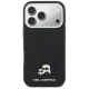 Karl Lagerfeld Karl & Choupette Head Pins Saffiano MagSafe Phone Case Cover iPhone 17 Pro - Black