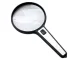LED Magnifying Glass 10x 30x for Reading and Work, black and white