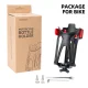 Rockbros 31210029 Motorcycle Bottle Holder - Black and Red