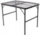 Folding Aluminium Travel Table, Black