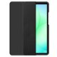 Samsung Galaxy Tab A9+ Plus / A11+ Plus Trifold Tech-Protect SmartCase Protective Cover Case, Black