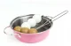 Large Pink Metal Pots and Dishes for Kids