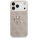 Guess 4G Big 4G Classic Logo Big Strap Metal Buttons Phone Case Cover iPhone 17 Pro Max - Pink