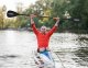 Reflective paddle grip cover for SUP and kayak, non-slip, waterproof