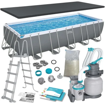 Bestway 5612B Frame Pool with Pump 640x274x132 cm