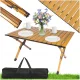 Travel Picnic Folding Table, 90x60cm