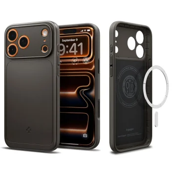 Spigen Thin Fit Mag Case for iPhone 17 Pro, Gunmetal
