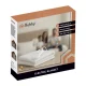 Electric Heated Blanket Ruhhy 26201, 150x80 cm, 3 Heat Settings, White