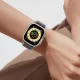 Tech-Protect Nylon Strap for Apple Watch 4/5/6/7/8/9/SE/Ultra 1/2 (42/44/45/49 mm) - Gray Blue