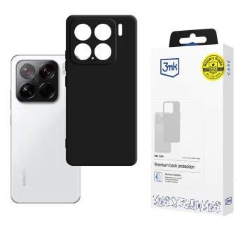 3mk Matt Case for Xiaomi 15, Black