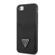 Guess GUHCI8PSATPK Saffiano Triangle Case for iPhone 7/8/SE Black