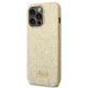 Guess Glitter Script Case for iPhone 14 Pro Gold