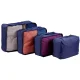 Travel Luggage Organizer Set 7 pcs, Navy Blue