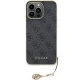 Guess iPhone 15 Pro Max Case 4G Charm, Grey