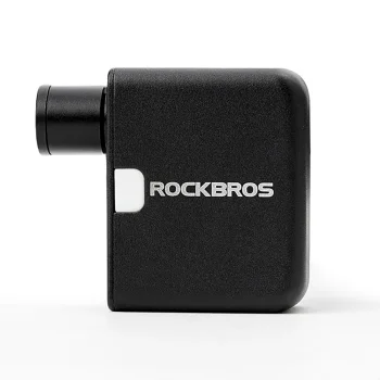 Rockbros 42320008001 Mini Electric Bicycle Pump 100PSI, Black