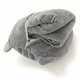 3-in-1 Plush Cat Pillow and Blanket Set DA524, Grey