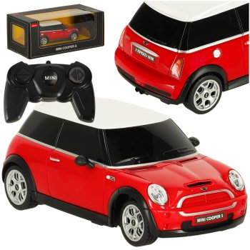 RC Car Model with Remote, Mini Cooper S (1:27)