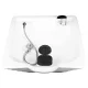 Hair System HSB07 Hairdressing Wash Unit, Black