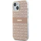 DKNY iPhone 15 Plus / 14 Plus Case IML Mono & Stripe MagSafe, Pink