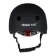 Trike Fix Kids\' Bike Helmet with LED Light, S (48-54 cm), Black