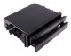 1 DIN Car Cup Holder and Storage Box, Black