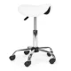 Modernhome BC004-W Ergonomic Saddle Stool for Salons, White