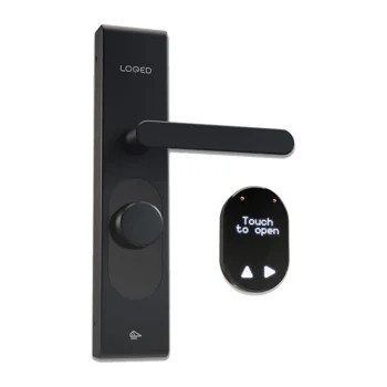 Shelly LOQED Touch Smart Door Lock, Black (Wi-Fi / BT)