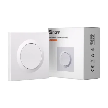 Sonoff E1GSL Wall Switch Housing for ZBMINIL2, White
