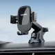 Dudao F5N+ gravity car phone holder with suction cup for windshield or dashboard, black
