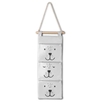 Nukido Nk-403 Hanging Toy Organizer - Grey