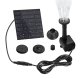 Solar Fountain Pump for Pond ZD70F, Black