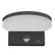 Maclean MCE344 GR LED Facade Lamp with Motion Sensor, 15W, 1560lm, IP65, Grey