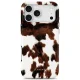 Tech-Protect Lamano MagSafe Case for iPhone 18 Pro / 17 Pro, White and Brown