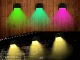 Garden Solar LED RGB Light for Stairs and Terraces with Dusk Sensor, Black