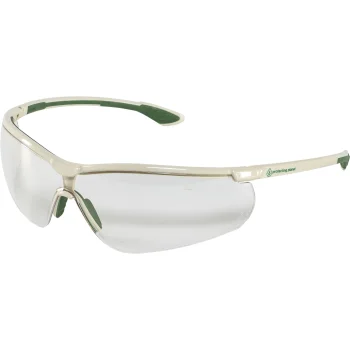 Uvex Sportstyle Planet Safety Spectacles, UV 400, Beige / Green