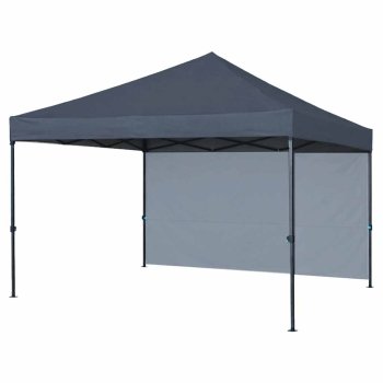 Pop Up Canopy Tent LUARO 10x10 ft Outdoor Gazebo for Parties, black