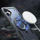 Hybrid Armor Trendy Case with MagSafe for iPhone 16, Blue